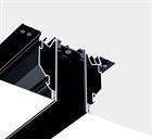 Профиль SLOTT 80 черный/белый 2м 2340