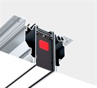 Профиль SLOTT 80 черный/белый 2м 2340