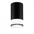 Светильник накладной под лампу gu10/mr-16, ART GLASS черный/белый, 55*100 2613