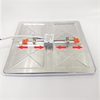 LED панель квадрат UNIVERSAL, 8W, 4200к, 640ЛМ, D115*50-80*30 2617